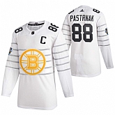 Bruins 88 David Pastrnak White 2020 NHL All-Star Game Adidas Jersey,baseball caps,new era cap wholesale,wholesale hats